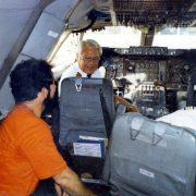 1980 Liberia 747 cockpit